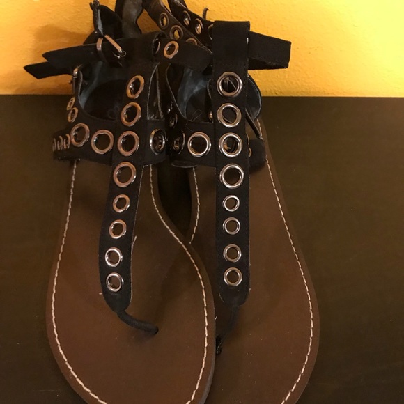 halogen raven sandal